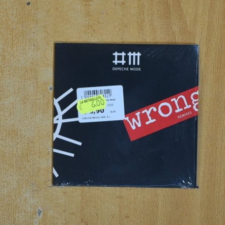 DEPECHE MODE - WRONG - CD SINGLE