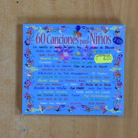 VARIOS - 60 CANCIONES PARA NIÑOS - CD