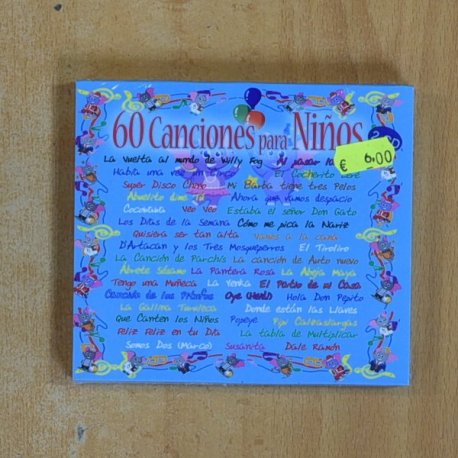 VARIOS - 60 CANCIONES PARA NIÑOS - CD
