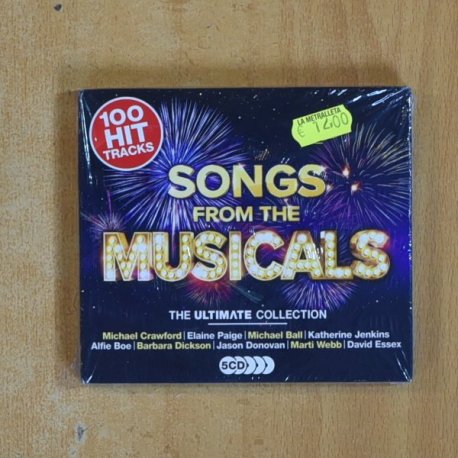 VARIOS - SONGS FROM THE MUSICALS - CD