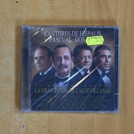 CANTORES DE HISPALIS Y PASCUAL GONZALEZ - LA GRAN FIESTA DE LAS SEVILLANAS - CD