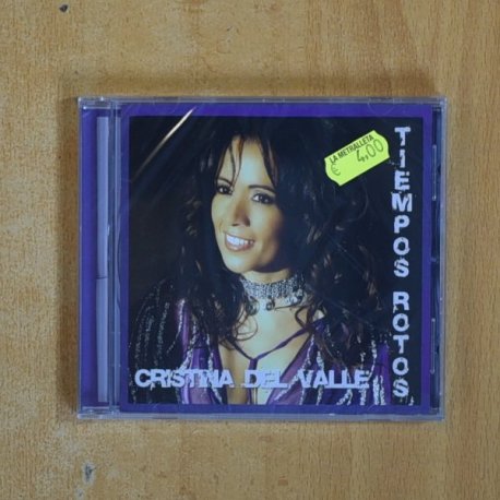 CRISTINA DEL VALLE - TIEMPOS ROTOS - CD