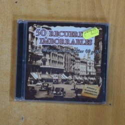 VARIOS - 50 RECUERDOS EMBORRABLES - CD