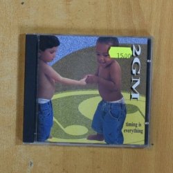 2GM - TIMING IS EVERYTHING - CD