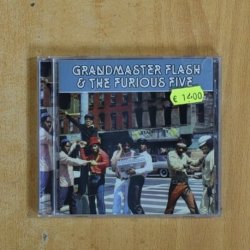GRANDMASTER FLASH & THE FURIOUS FIVE - GRANDMASTER FLASH & THE FURIOUS FIVE - CD