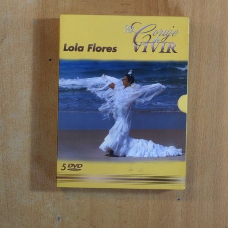 LOLA FLORES CORAJE DE VIVIR - DVD