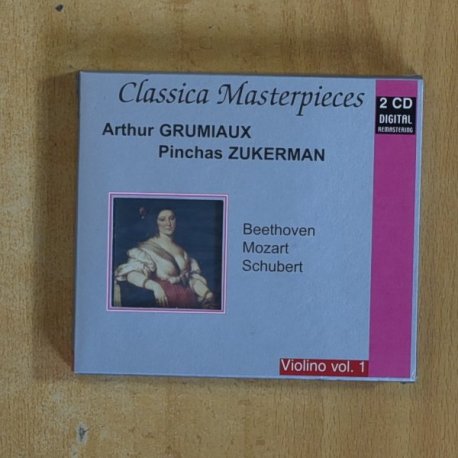 ARTHUR GRUMIAUX / PINCHAS ZUKERMAN - BEETHOVEN / MOZART / SCHUBERT - CD