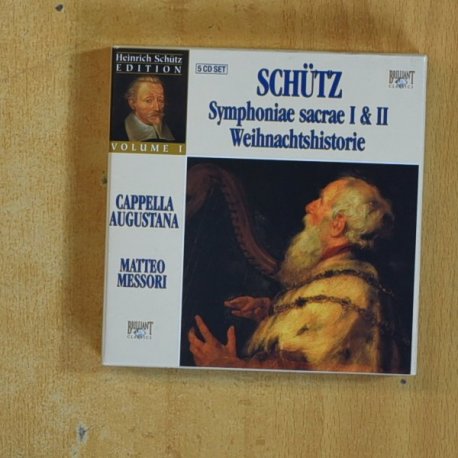 SCHUTZ - SYMPHONIAE SACRAE I & II - CD