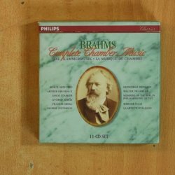 BRAHMS - COMPLETE CHAMBER MUSIC - CD
