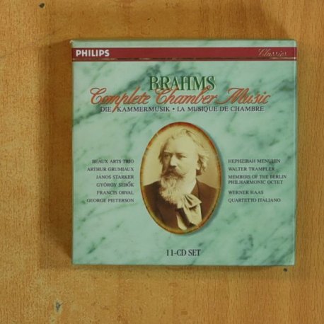 BRAHMS - COMPLETE CHAMBER MUSIC - CD