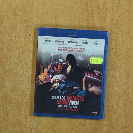 SOLO LOS AMANTES SOBREVIVEN - BLURAY
