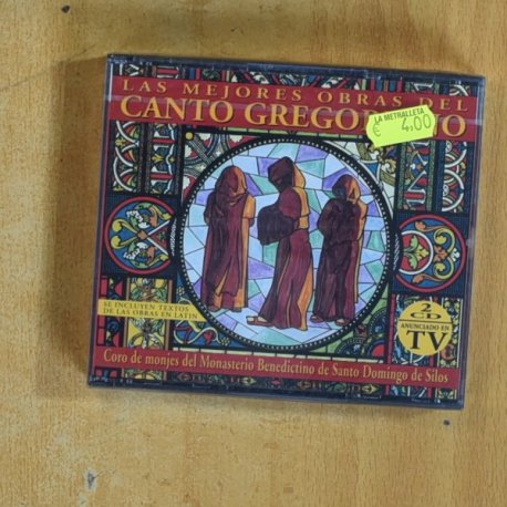VARIOS - LAS MEJORES OBRAS DEL CANTO GREGORIANO - CD