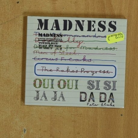 MADNESS - OUI OUI SI SI JA JA DA DA - CD
