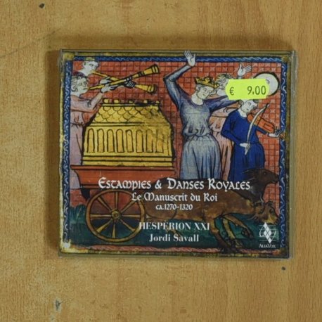 JORDI SAVALL - ESTAM,PIES & DANSES ROYALES - CD