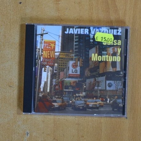 JAVIER VAZQUEZ - SALSA Y MONTUNO - CD