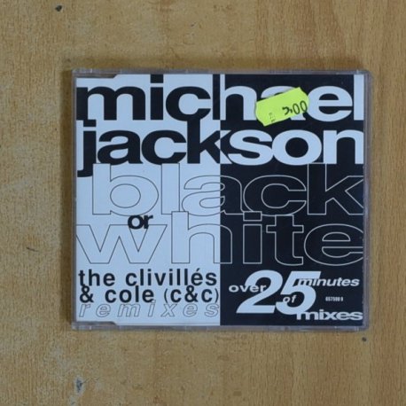 MICHAEL JACKSON - BLACK OR WHITE - CD SINGLE