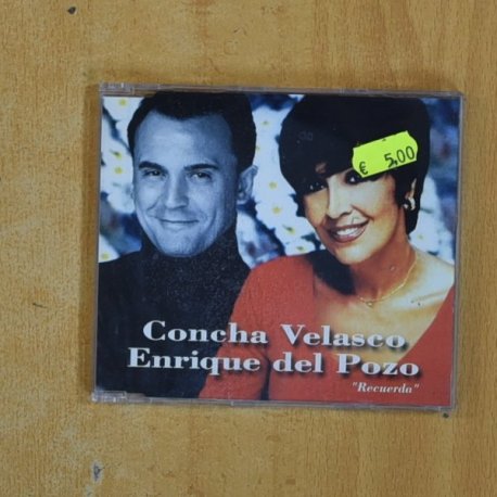 CONCHA VELASCO / ENRIQUE DEL POZO - RECUERDA - CD SINGLE
