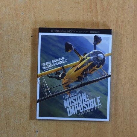 MISION IMPOSIBLE SENTENCIA FINAL 4K - BLURAY