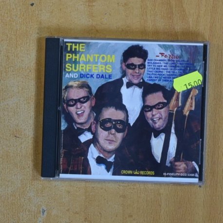 THE PHANTOM SURFERS AND DICK DALE - THE PHANTOM SURFERS AND DICK DALE - CD