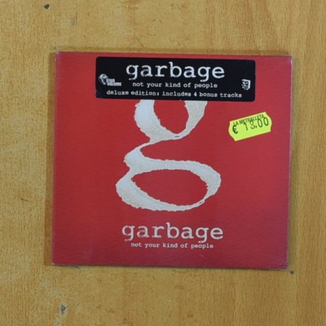 GARBAGE - NOT YOUR KIND OF PEOPLE - CD