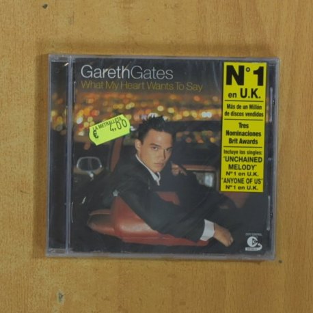 GARETH GATES - WHAT MY HEART WANTS TO SAY - CD