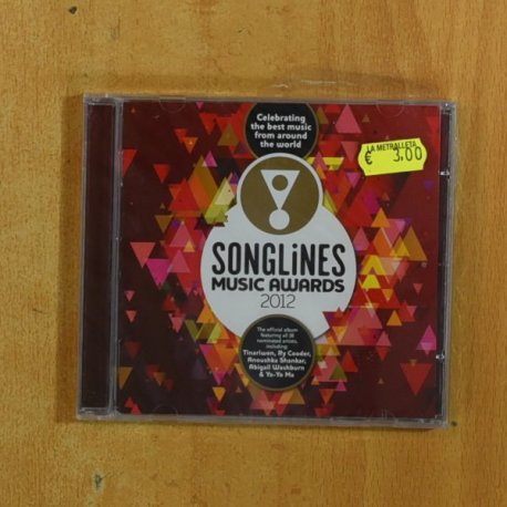 VARIOS - SONGLINES MUSIC AWARDS 2012 - CD