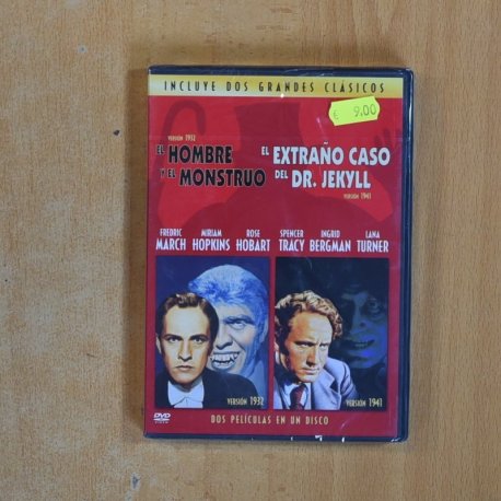 EL HOMBRE Y EL MONSTRUO / EL EXTRAÑO CASO DEL DR JEKYLL - DVD