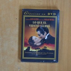 LO QUE EL VIENTO SE LLEVO - DVD