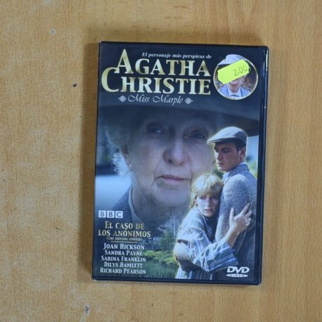 AGATHA CHRISTIE EL CASO DE LOS ANONIMOS - DVD