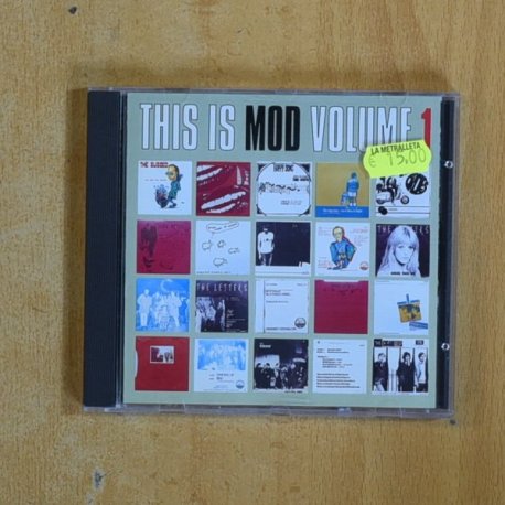 VARIOS - THIS IS MOD VOLUME 1 - CD