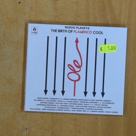 VARIOS - THE BIRTH OF FLAMENCO COOL - CD