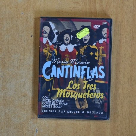 CANTINFLAS LOS TRES MOSQUETEROS - DVD