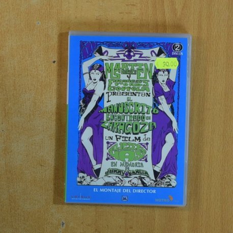 EL MANUSCRITO ENCONTRADO EN ZARAGOZA - DVD