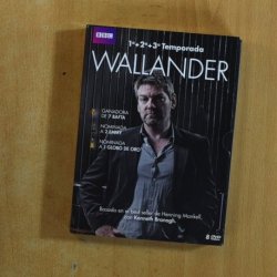 WALLANDER - PRIMERA SEGUNDA Y TERCERA TEMPORADA - DVD