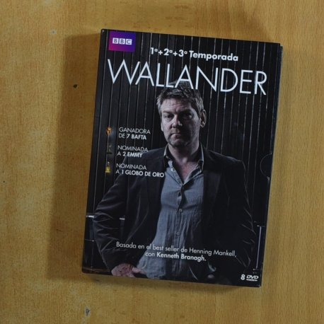 WALLANDER - PRIMERA SEGUNDA Y TERCERA TEMPORADA - DVD