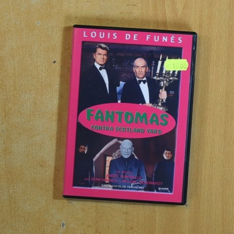 FANTOMAS CONTRA SCOTLAND YARD - DVD