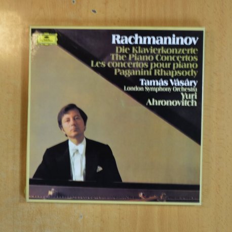 RACHMANINOV - DIE KLAVIERKONZERTE - BOX 3 LP + LIBRETO