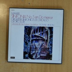 MAHLER - SINFONIA NO 5 EN DO MENOR - BOX 2 LP + LIBRETO
