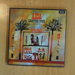 VERDI - AIDA - BOX 3 LP + LIBRETO