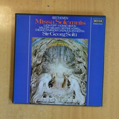 BEETHOVEN - MISSA SOLEMNIS - BOX 2 LP