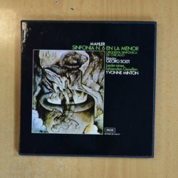 MAHLER - SINFONIA N 6 EN LA MENOR - BOX 2 LP + LIBRETO