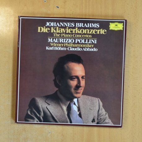 BRAHMS - DIE KLAVIERKONZERTE - BOX 2 LP + LIBRETO