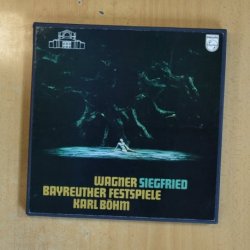 WAGNER - SIEGFRIED - BOX 4 LP + LIBRETO