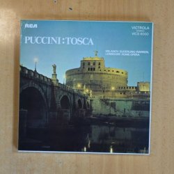 PUCCINI - TOSCA - BOX 2 LP + LIBRETO