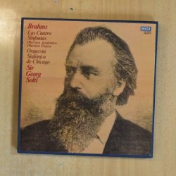 BRAHMS - LAS CUATRO SINFONIAS - BOX 4 LP