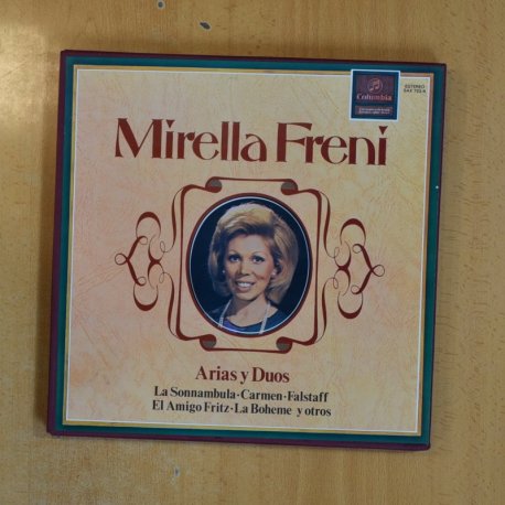 MIRELLA FRENI - ARIAS Y DUOS - BOX 2 LP