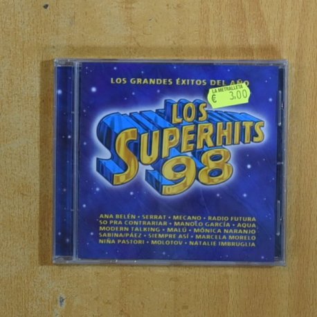 VARIOS - LOS SUPERHITS 98 - CD
