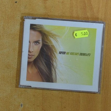 ROSER - NO VUELVAS REMIXES - CD SINGLE