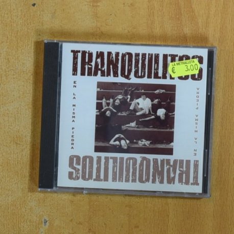 TRANQUILITOS - EN LA MISMA PIEDRA - CD