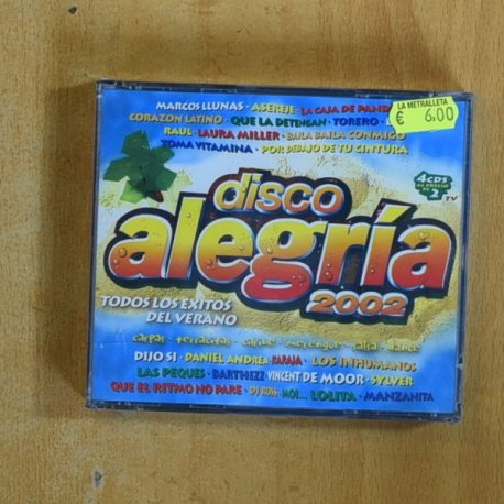 VARIOS - DISCO ALEGRIA 2002 - CD
